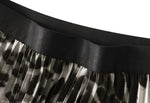 Retro Leopard-print Pleated Midi Skirt