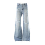 Denim Pants For Men And Women Straight-leg Bootcut Wide-leg Denim Pants