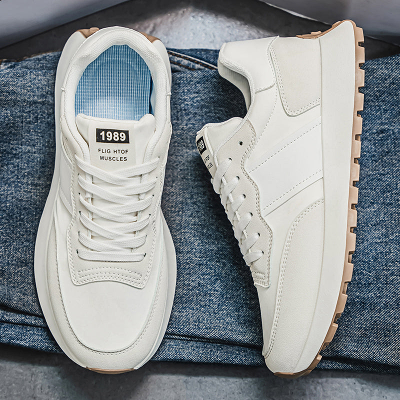 Men's Sports Shoes, Fashion Versatile Chunky Dad Shoes & Cortez Sneakers, Breathable Comfortable Retro Trendy Footwear For Spring And Autumn