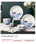 Ceramic Bowls And Saucers Set Bone China Bowls And Plates