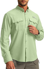 New Mens Casual Long-sleeve Collar Shirt