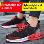 Mens Lace-up Shock-absorbing Non-slip And Wear-resistant Sneakers