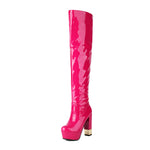 European And American-style Ultra-high-heeled Booties