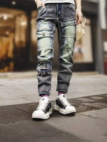 Shanxi Stretchy Slim Straight Pants