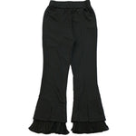 Spliced Mesh Cutout Versatile Casual Pants