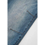Non-leather Loose Curved Knife Pants