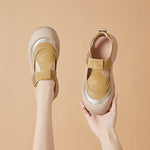Summer New Arrival Thick-soled Hollowed-out Breathable Platform Sneakers