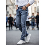 Shanxi Stretchy Slim Straight Pants