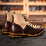 Male American Retro Motorcycle Boots