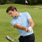 Mens Quick-drying Sweat-wicking Polo Shirt