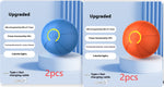 Pets Electric Jumping Ball Automatic Dog-teasing Luminous Pet Products Pets Dogs Training Products Ball Toys For Dogs Resistance