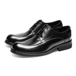 Genuine Leather Breathable Business Mens Large-Size Shoes