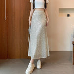 Versatile Sheath High-waisted Figure-flattering Sequin Dress