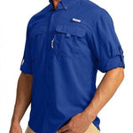 New Mens Casual Long-sleeve Collar Shirt