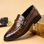 Mens Stylish Casual Plus-size Leather Shoes