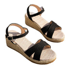 Fashionable And Casual Womens Ultra-high-heeled Sandals With Crisscross Straps
