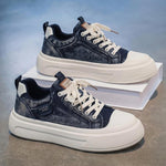 2026 Men's Summer Low-Top Canvas Skate Shoes, Platform Non-Slip Breathable Trendy Sneakers For Commute
