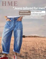 Non-leather Loose Curved Knife Pants