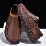 Large-size Wide-toe Mens Loafers Casual Style