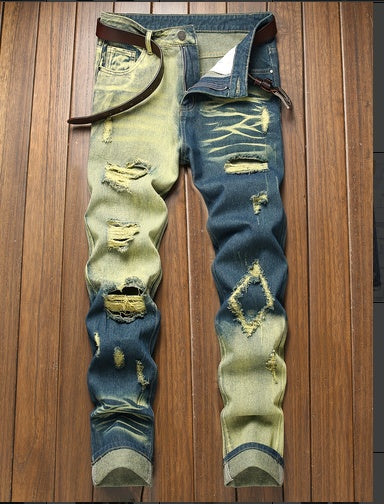 Shanxi Stretchy Slim Straight Pants