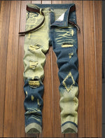 Shanxi Stretchy Slim Straight Pants