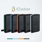 10000 mAh wireless induction solar charging treasure
