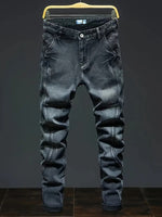 Shanxi Stretchy Slim Straight Pants