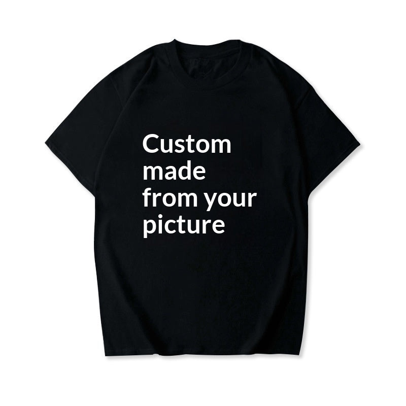 Men's And Women's Round-neck Summer Print Logo Shirts