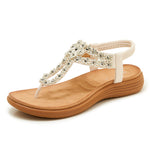 Retro Ethnic Feng Shui Inpired Resort Roman Sandals