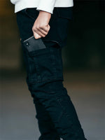 Shanxi Stretchy Slim Straight Pants