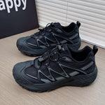Men's Korean Style Chunky Sneakers, New Summer Trendy Versatile Platform Casual Sports Shoes, Comfort & Wear Resistance