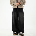 Retro-fit High-street Washed-and-distressed Jeans