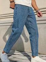 Shanxi Stretchy Slim Straight Pants