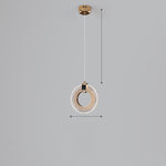 Light Luxury Postmodern Extremely Simple Head Small Chandelier