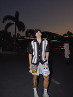 Retro Shirt Mens Summer Clothing Hong Kong Style Student Loose-fitting