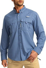 New Mens Casual Long-sleeve Collar Shirt