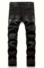 Shanxi Stretchy Slim Straight Pants
