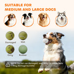 Automatic Dog Ball Launcher with 26-80 FT Distance, Automatic Ball Launcher for Medium and Large Dogs, Orange