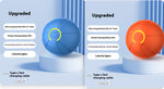 Pets Electric Jumping Ball Automatic Dog-teasing Luminous Pet Products Pets Dogs Training Products Ball Toys For Dogs Resistance