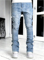 Shanxi Stretchy Slim Straight Pants