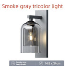 Nordic Wall Lamp Designer Villa Living Room Hotel Aisle Staircase Balcony Bedside Creative Glass Lamps