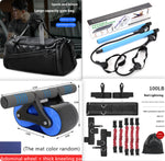 Double Wheel Abdominal Exerciser Women Men Automatic Rebound Ab Wheel Roller Waist Trainer Gym Sports Home Exercise Devices