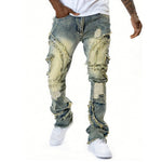 Shanxi Stretchy Slim Straight Pants
