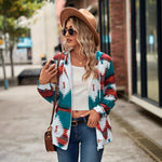 Womens Fashionable Casual VersatileAnd Relaxed-fit Printed Hoodie