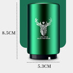 Creative Stainless Steel Beer Bottle Bar Press Opener Automatic Summer Party