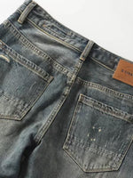 B2 - Non-elastic Small Straight-leg Pants