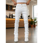 Shanxi Stretchy Slim Straight Pants