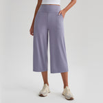 New Comfortable Loose-fit Yoga Capri Pants For Women