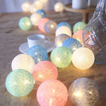LED cotton ball lights