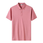 Tussah Silk Composite Polo Shirt For Men And Women